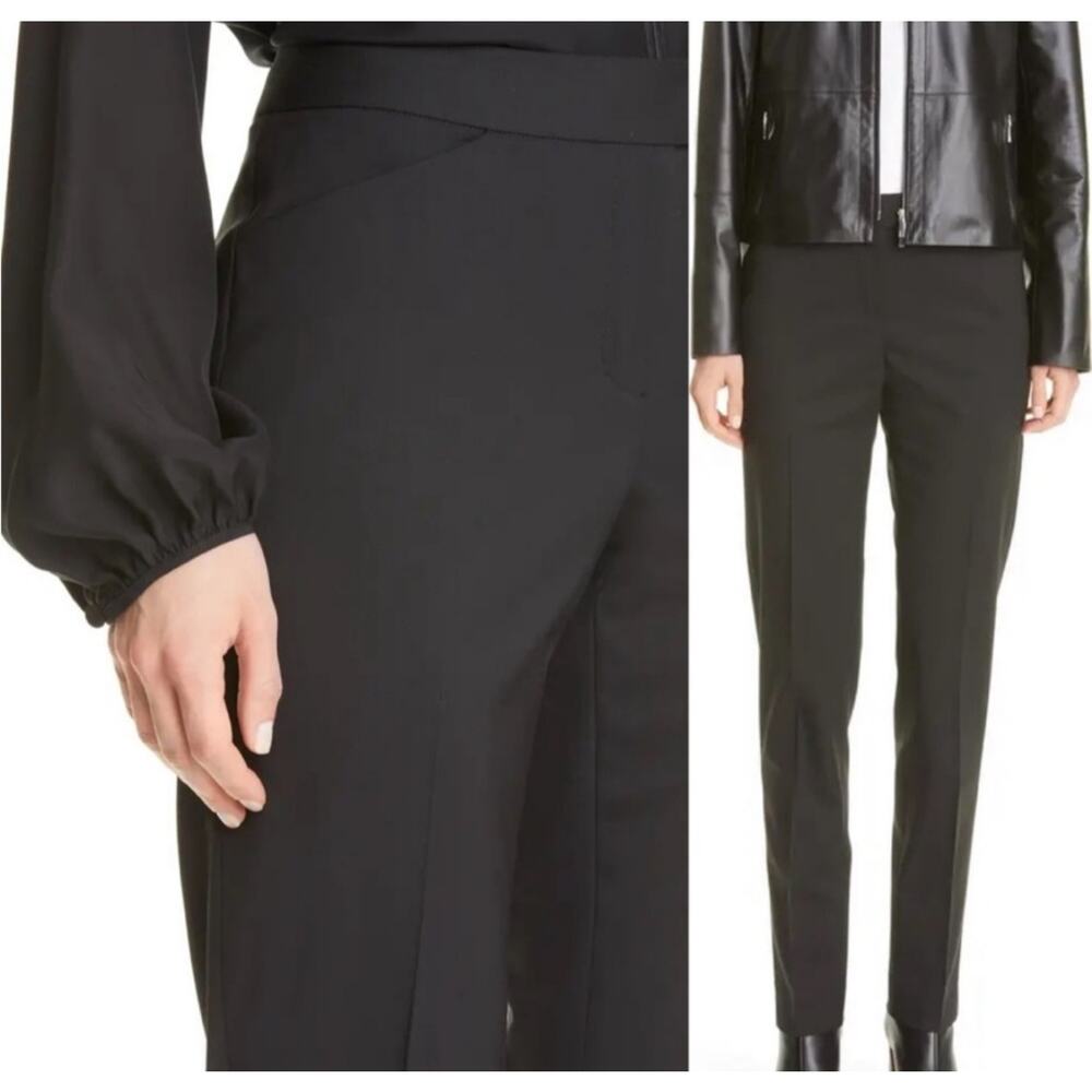 Lafayette 148 Wool Pants Irving Women's 8 Brown corpcore, classic, office